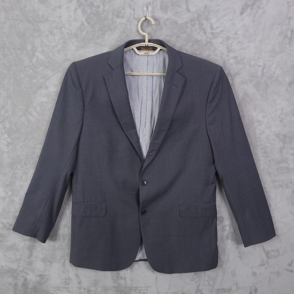 Brooks Brothers Blazer Mens 43R Gray Regent Fit Explorer Wool Blend Suit Jacket